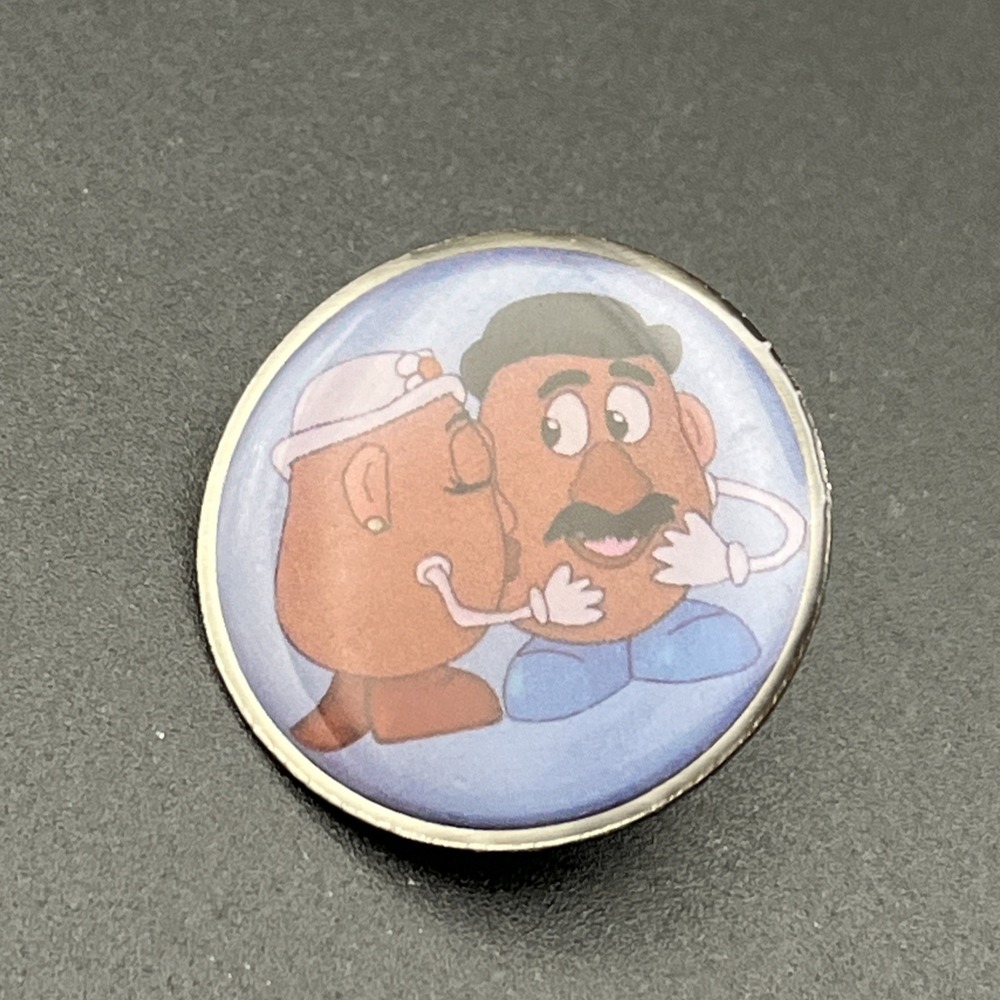 Mr. & Mrs. Potatohead Toy Story Animation Cartoon Lapel Hat Pin